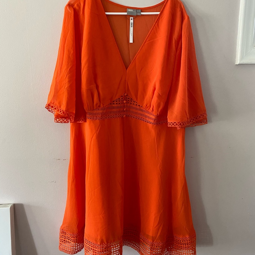 Never worn dress from ASOS +size